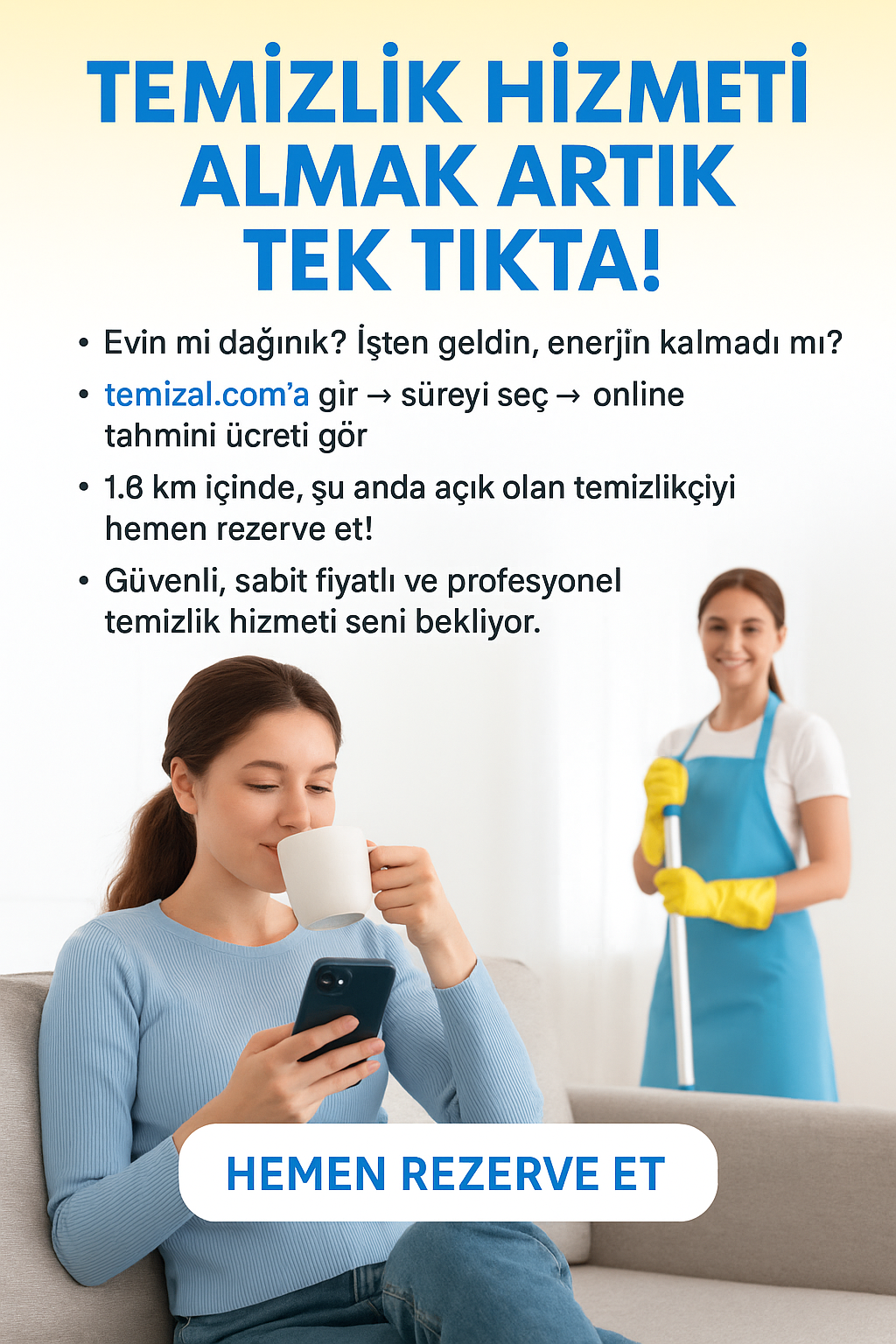 Temizlik Hizmeti Almak Artık Çok Kolay! 2025’in En Güvenilir Platformu: Temizal
