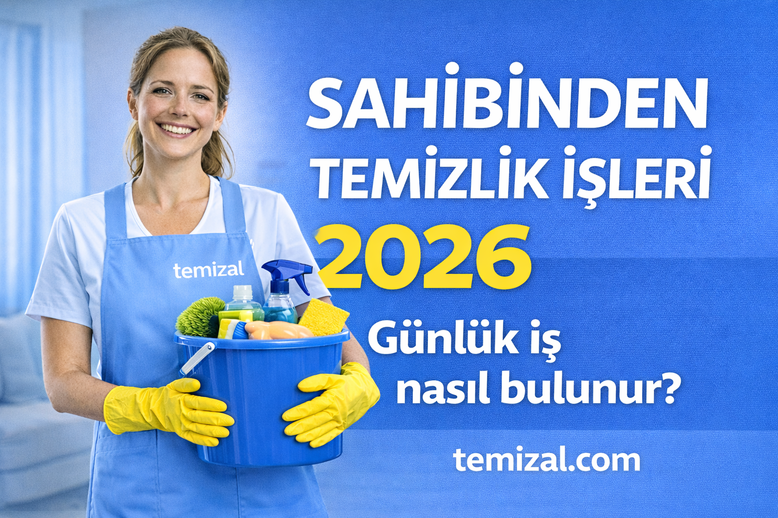Sahibinden Temizlik İşleri: Günlük İş Nasıl Bulunur? (2026 Rehberi)